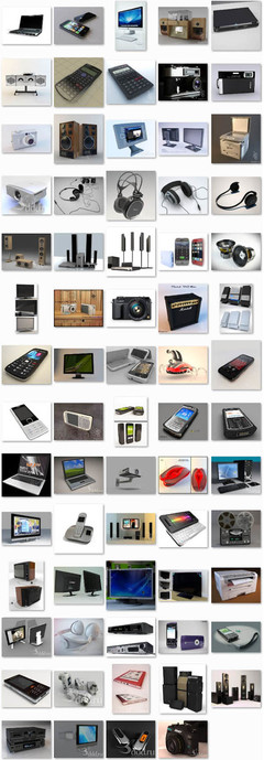 探索未來科技 69個各具特色的電子產品模型詳解